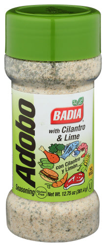 Badia 
Adobo W Cilantro Lime, 12.75 OZ.