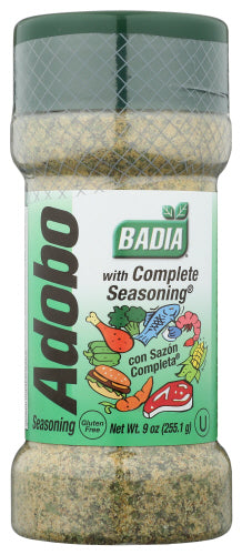 Badia 
Adobo W Compl Seasoning, 9 OZ.