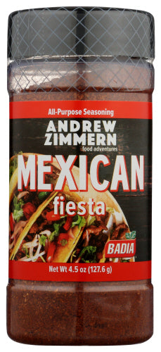 Andrew Zimmern 
Seasoning Mexican Fiesta, 5.78 OZ.