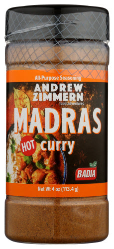 Andrew Zimmern 
Seasoning Madras Ht Curry, 5.28 OZ.