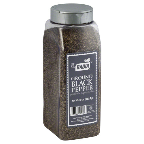 Badia 
Pepper Black Grnd, 16 OZ.