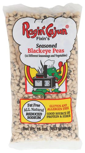 RAGIN CAJUN MIX BLKEYE PEA SSNNG&VGTBL - 16 OZ