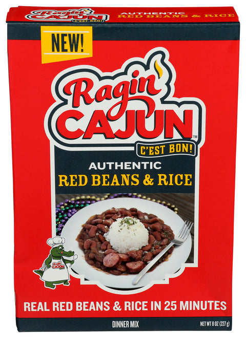 RAGIN CAJUN ENTREE RED BEANS AND RICE - 8 OZ