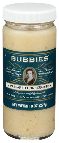 BUBBIES HORSERADISH PREPARED - 8 OZ