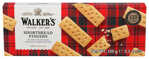WALKERS SHORTBREAD FNGR CLSC - 5.3 OZ