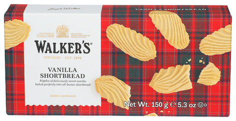 WALKERS SHORTBREAD VANILLA - 5.3 OZ