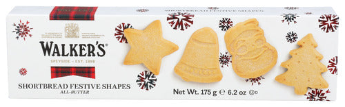 WALKERS SHORTBREAD FESTV SHAPE BX - 6.2 OZ