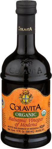 Colavita 
Vinegar Balsmc Org, 17 OZ.