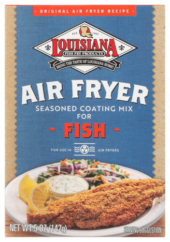 LOUISIANA FISH FRY MIX AIR FRY FISH COATING - 5 OZ