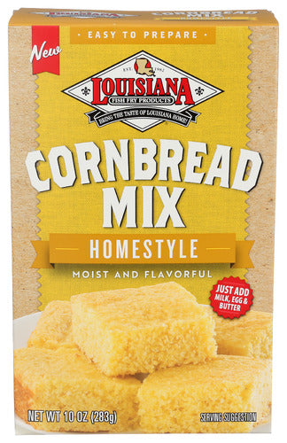 LOUISIANA FISH FRY MIX CORNBREAD ORIG - 10 OZ