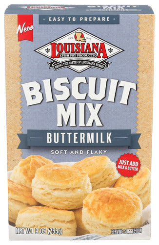 LOUISIANA FISH FRY MIX BISCUIT BUTTERMILK - 9 OZ