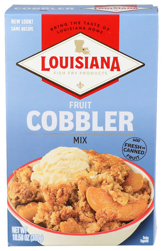 LOUISIANA FISH FRY MIX COBBLER - 10.58 OZ