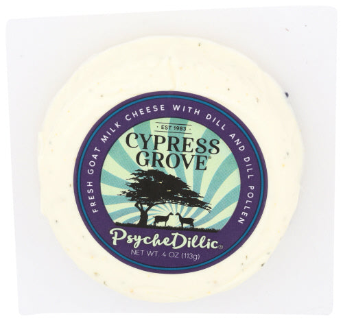CYPRESS GROVE CHEESE CHEVRE DISK PSYCHEDILLI - 4 OZ