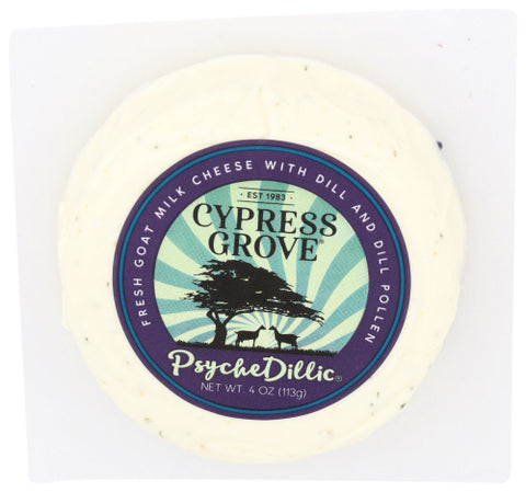 CYPRESS GROVE CHEESE CHEVRE DISK PSYCHEDILLI - 4 OZ