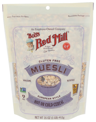 Bobs Red Mill 
Cereal Muesli, 16 OZ.