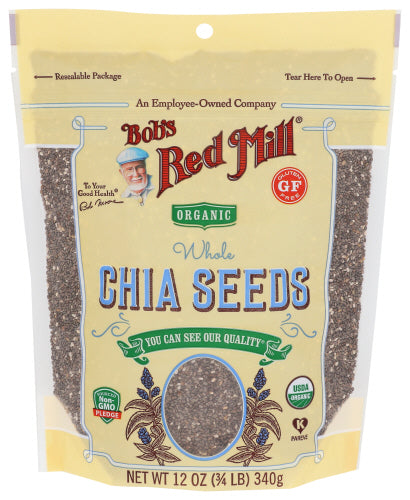 Bobs Red Mill 
Seed Chia, 12 OZ.