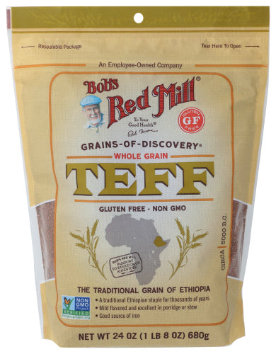 Bobs Red Mill 
Teff Whole Grain, 24 OZ.