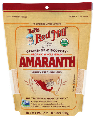 Bobs Red Mill 
Amaranth Whole Grn, 24 OZ.
