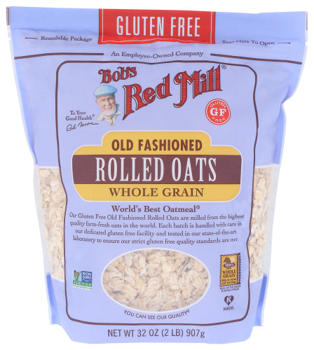 Bobs Red Mill 
Oats Rolled Old Fash, 32 OZ.