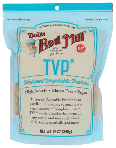 Bobs Red Mill 
Vegetable Protein Textrd, 12 OZ.