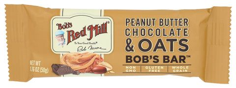 Bobs Red Mill 
Bar Oat Pnt Btr Choc, 1.76 OZ.