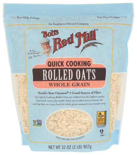 Bobs Red Mill 
Oats Rolled Qck Cook, 32 OZ.