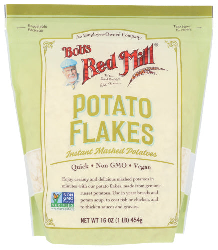 Bobs Red Mill 
Potato Flk Instmsh Creamy, 16 OZ.