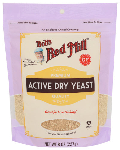Bobs Red Mill 
Yeast Active Dry, 8 OZ.