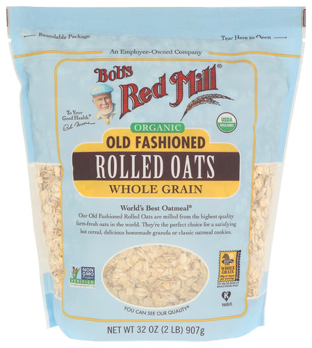 Bobs Red Mill 
Oats Rolled Old Fshnd, 32 OZ