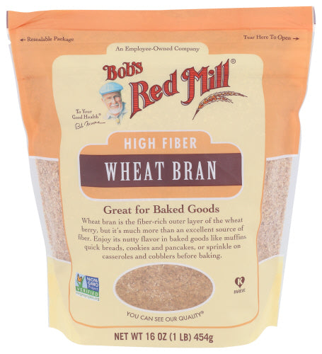 Bobs Red Mill 
Bran Wheat, 16 OZ.