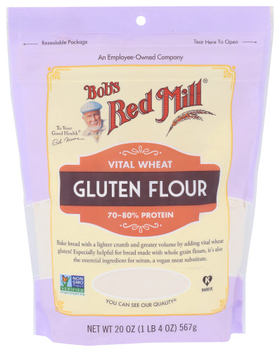 Bobs Red Mill 
Flour Wheat Gluten, 20 OZ.
