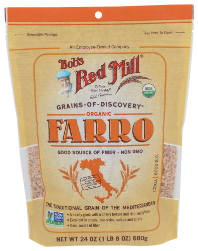 Bobs Red Mill 
Grain Farro, 24 OZ.