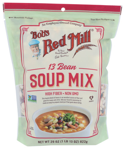 Bobs Red Mill 
Soup Mix 13 Bean, 29 OZ.