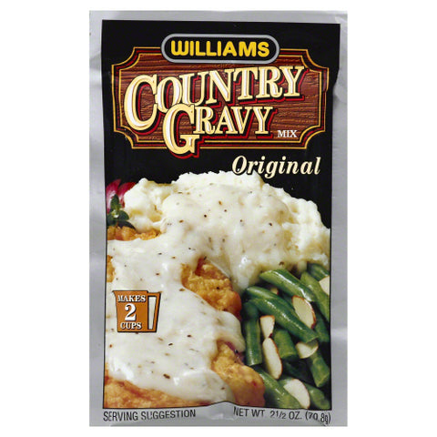 WILLIAMS MIX GRAVY COUNTRY - 2.5 OZ