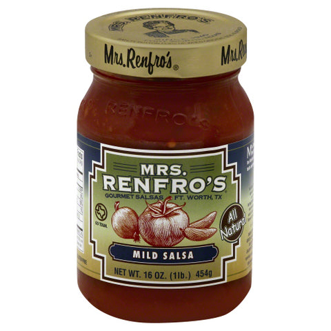 MRS RENFRO SALSA PICANTE MILD - 16 OZ