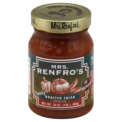 MRS RENFRO SALSA ROASTED - 16 OZ