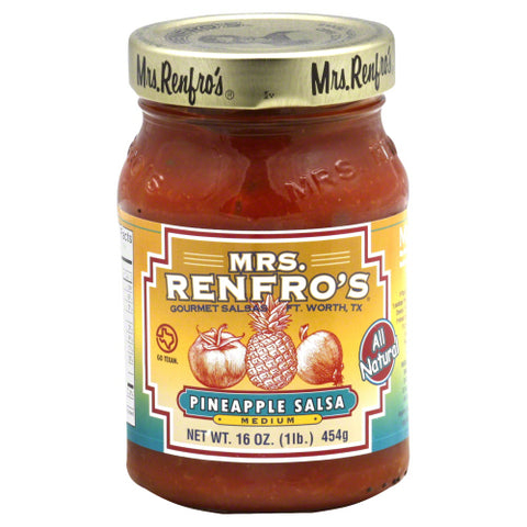MRS RENFRO SALSA PINEAPPLE - 16 OZ