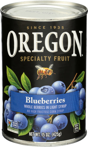 OREGON BLUEBERRY LTE SYRUP - 15 OZ