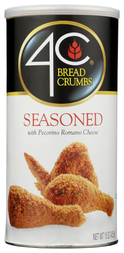 4C Foods 
Bread Crumbs Seasoned, 15 OZ.