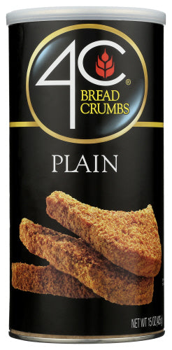 4C Foods 
Bread Crumbs Plain, 15 OZ.