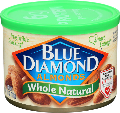 Blue Diamond 
Almond Wh Natl Tn, 6 OZ.