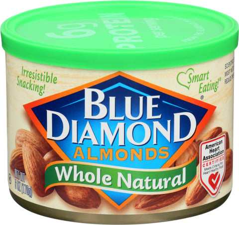 Blue Diamond 
Almond Wh Natl Tn, 6 OZ.