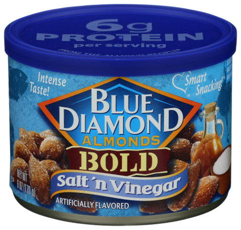 Blue Diamond 
Almond Salt N Vinegar, 6 OZ
