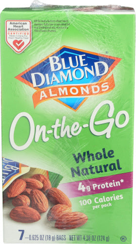 Blue Diamond 
Almond Whl 100Cal 7Ct, 5 OZ.