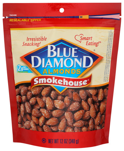 Blue Diamond 
Almonds Smokehouse, 12 OZ.