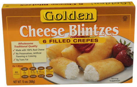GOLDEN BLINTZ CHEESE GOLDEN - 13 OZ