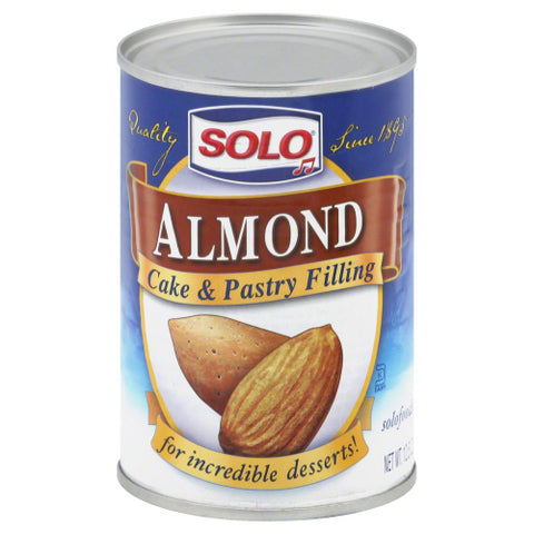 SOLO FILLING ALMOND - 12.5 OZ