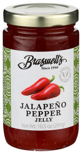 BRASWELL JELLY PEPPER JALAPENO - 10.5 OZ