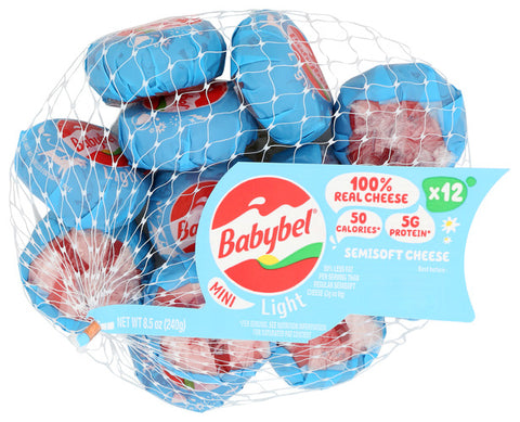 MINI BABYBEL CHEESE LIGHT 12PC - 8.5 OZ