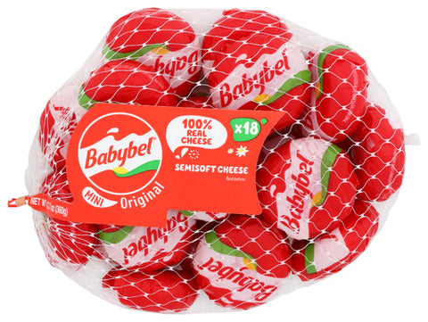 MINI BABYBEL CHEESE ORIGINAL 18CT - 12.7 OZ